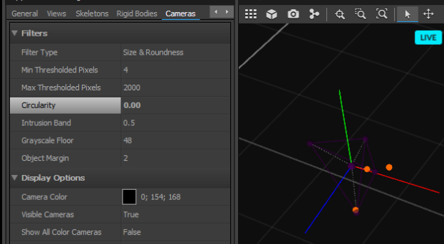 Circularity Filter Setting